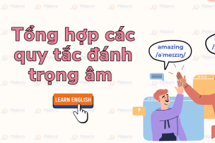 Tổng hợp cách đánh trọng âm cực dễ với các quy tắc sau